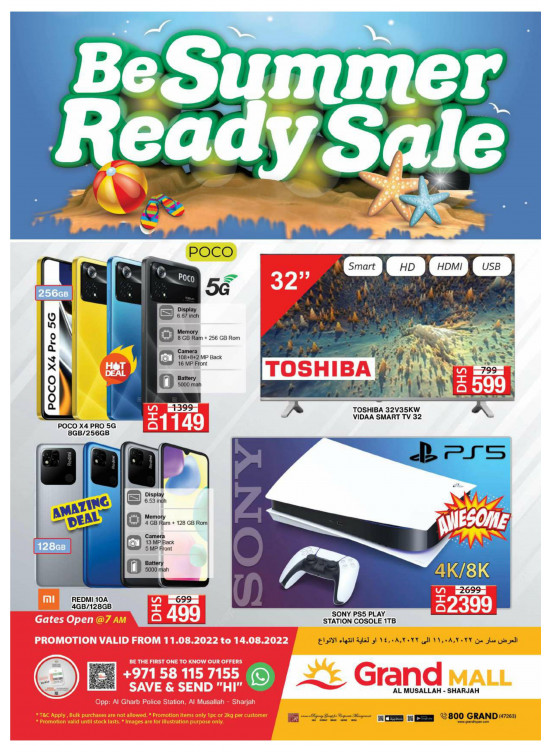 Summer Sale - Grand Mall Sharjah