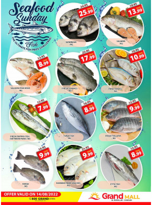 Seafood Sunday - Grand Mall Sharjah