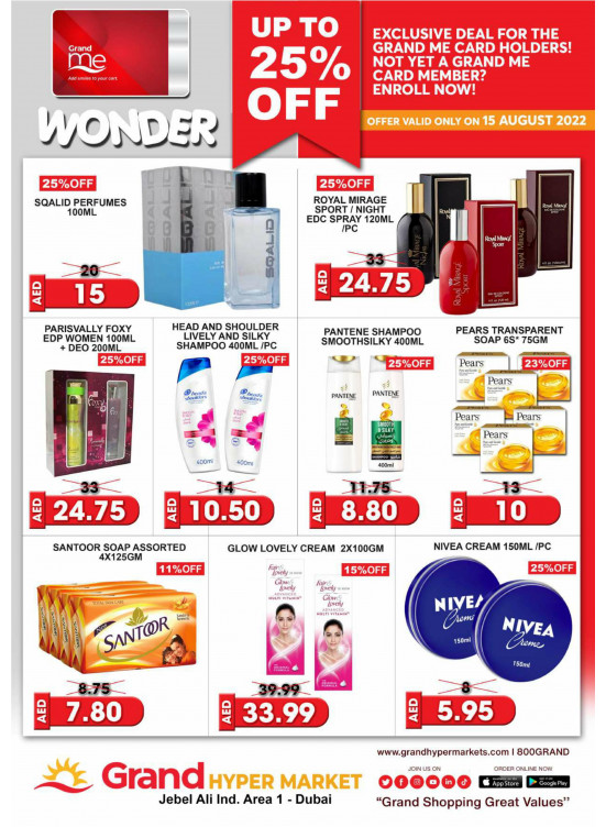 Wonder Deals - Grand Hypermarket Jebel Ali