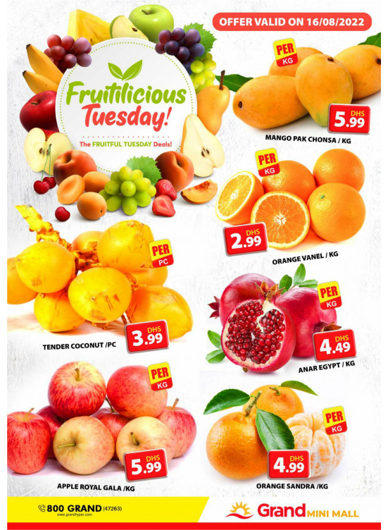 Fruitilicious Tuesday - Grand Mini Mall
