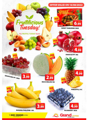 Fruitilicious Tuesday - Grand Hyper Al Khail Mall