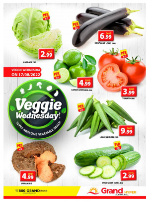 Veggie Wednesday - Grand Hyper Al khail Mall