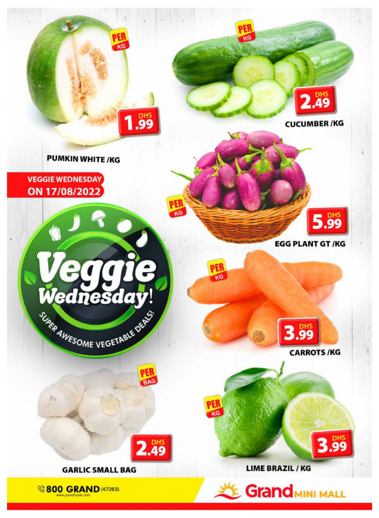 Veggie Wednesday - Grand Mini Mall