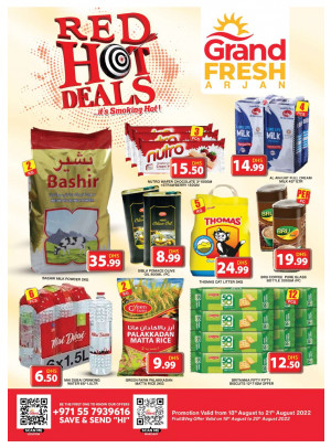 Red Hot Deals - Arjan