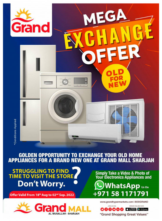Friday Offers - Grand Mall Sharjah