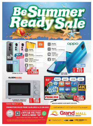 Summer Sale - Grand Mall Sharjah