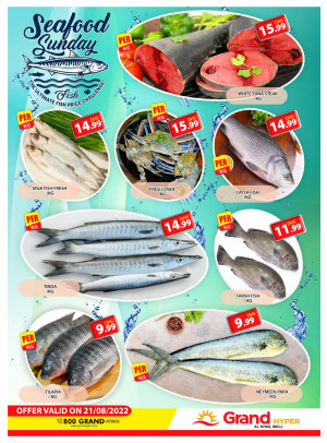 Seafood Sunday - Grand Hyper Al Khail Mall