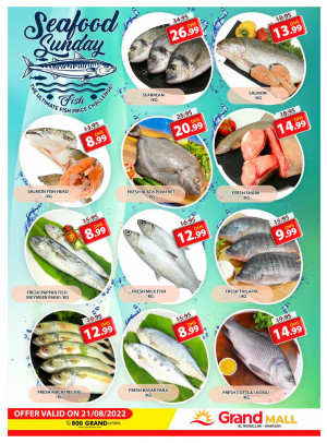 Seafood Sunday - Grand Mall Sharjah