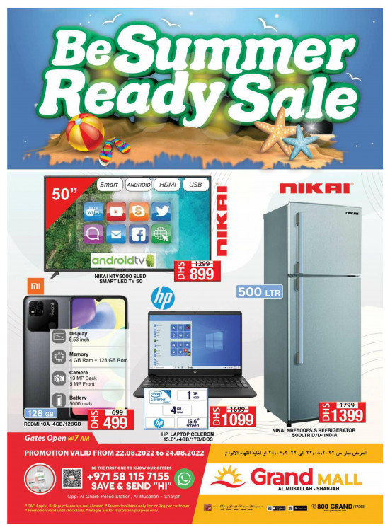 Summer Sale - Grand Mall Sharjah