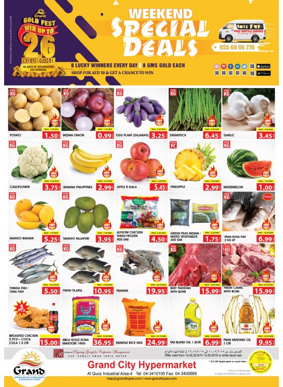 Weekend Special Deals - Grand City Mall