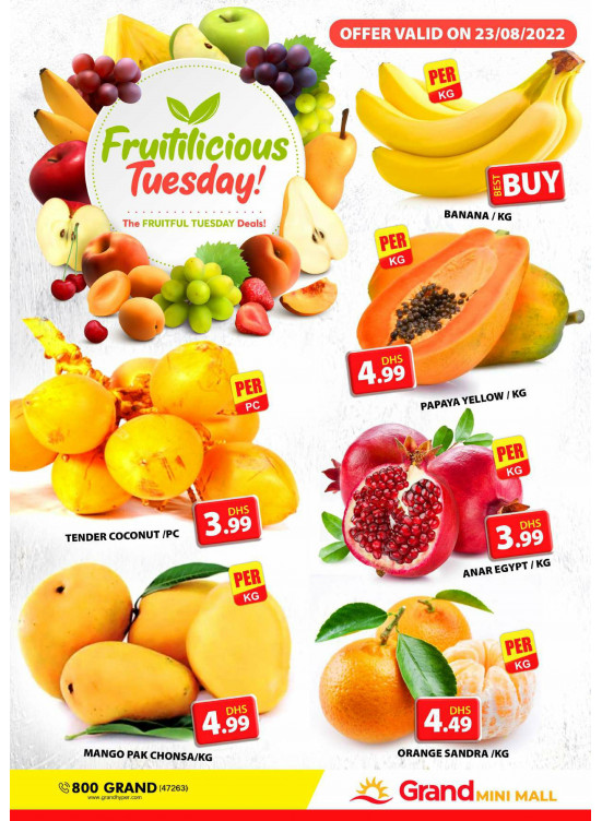 Fruitilicious Tuesday - Grand Mini Mall