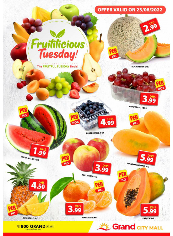 Fruitilicious Tuesday - Grand City Mall
