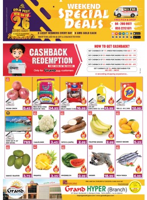 Weekend Special Deals - Grand Hyper Muhaisnah