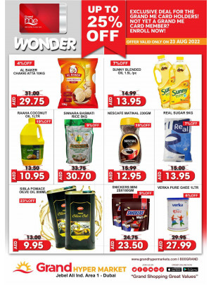 Wonder Deals - Grand Hypermarket Jebel Ali