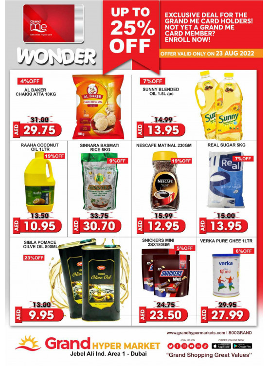 Wonder Deals - Grand Hypermarket Jebel Ali