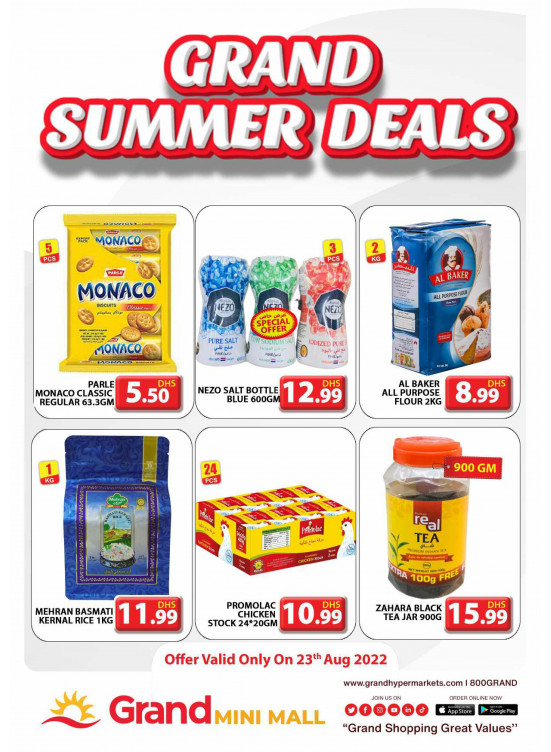 Grand Summer Deals - Grand Mini Mall