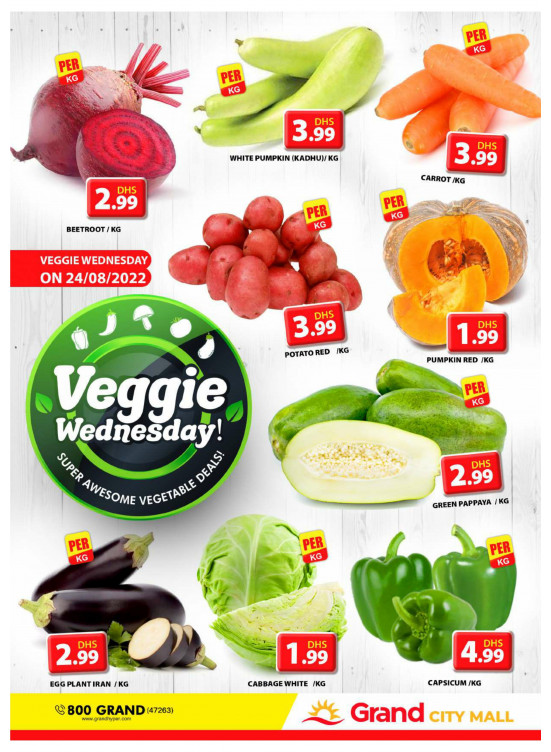 Veggie Wednesday - Grand City Mall