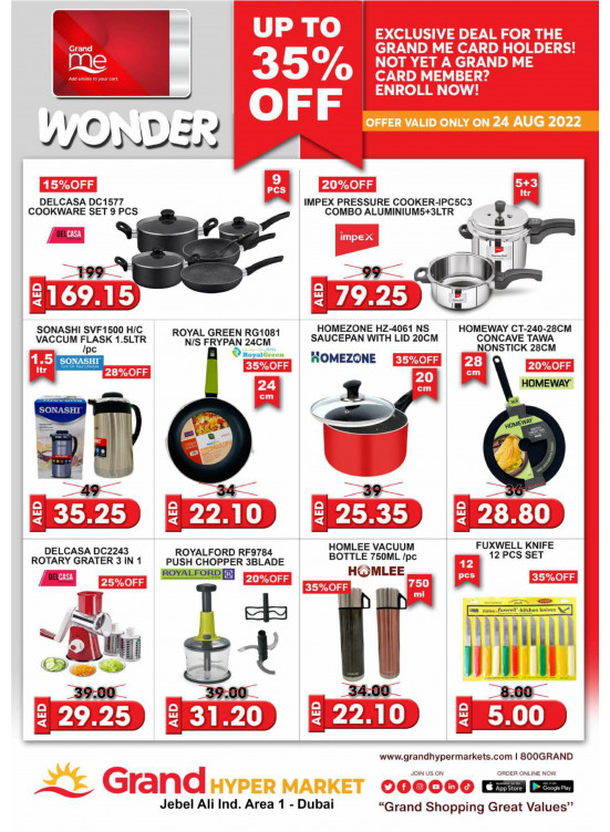 Wonder Deals - Grand Hypermarket Jebel Ali
