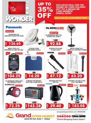 Wonder Deals - Grand Hypermarket Jebel Ali