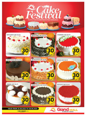 Cake Festival - Grand Mall Sharjah