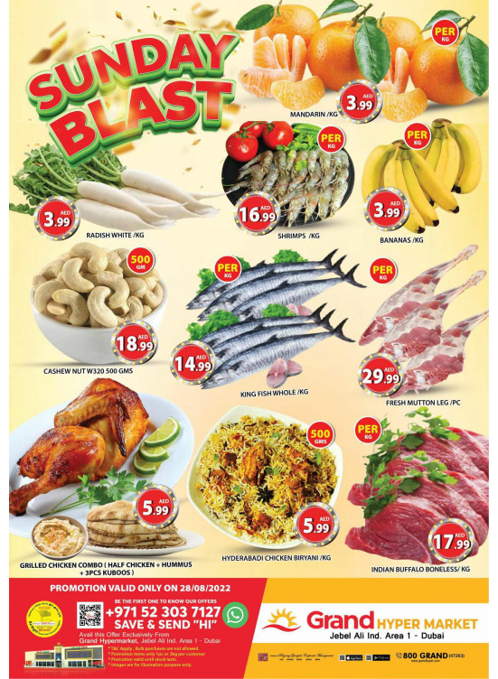 Sunday Blast - Grand Hypermarket Jebel Ali