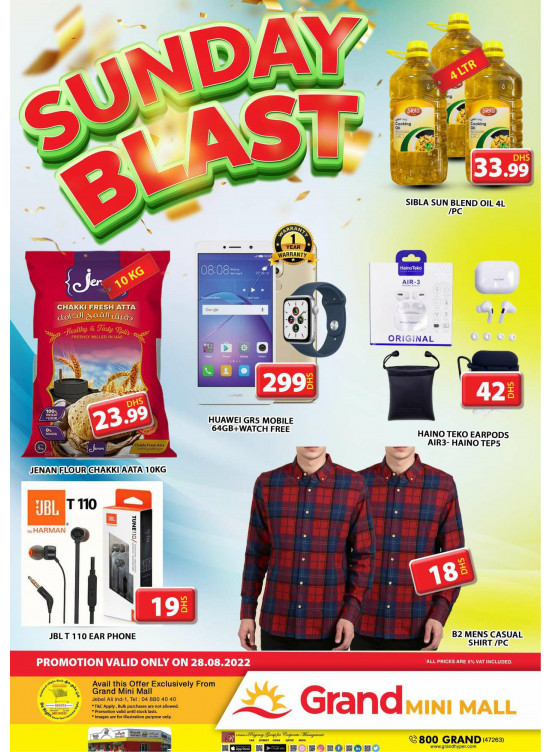 Sunday Blast - Grand Mini Mall