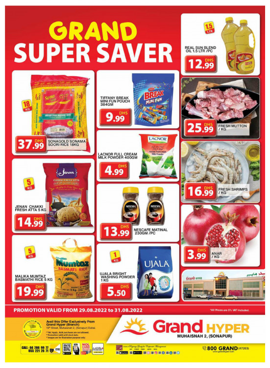 Grand Super Saver - Grand Hyper Muhaisnah