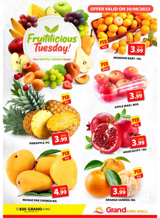 Fruitilicious Tuesday - Grand Mini Mall
