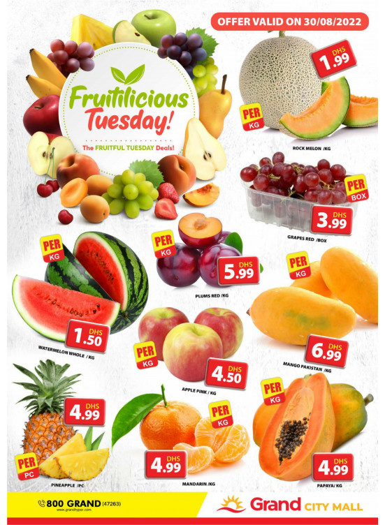 Fruitilicious Tuesday - Grand City Mall