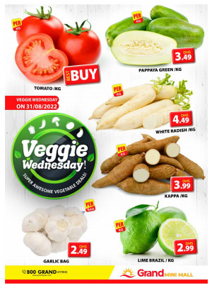 Veggie Wednesday - Grand Mini Mall
