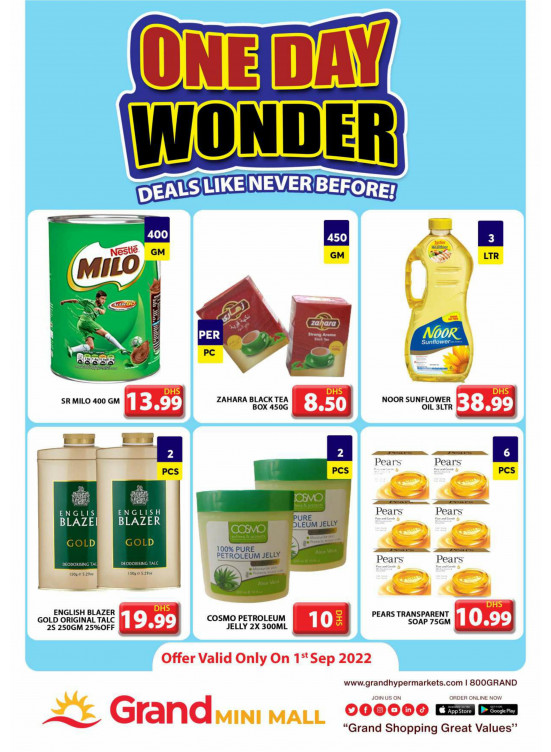 One Day Wonder - Grand Mini Mall