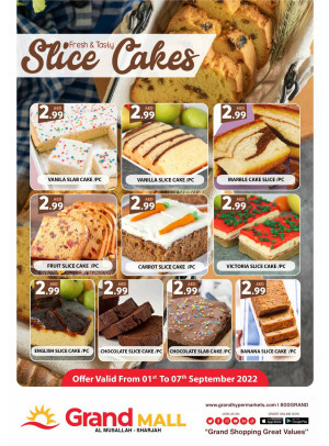 Cakes Offers - Grand Mall Sharjah