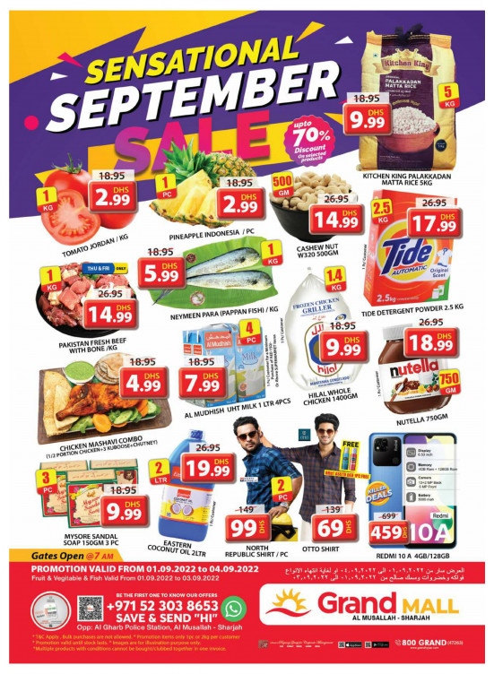 Weekend Deals - Grand Mall Sharjah