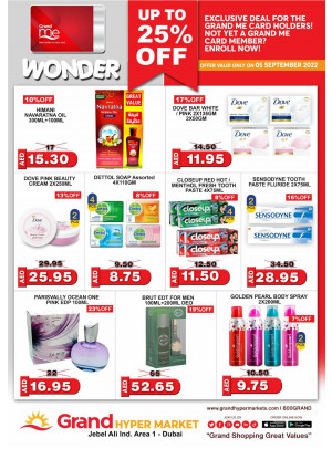 Wonder Deals - Grand Hypermarket Jebel Ali