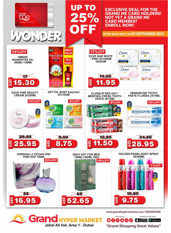 Wonder Deals - Grand Hypermarket Jebel Ali