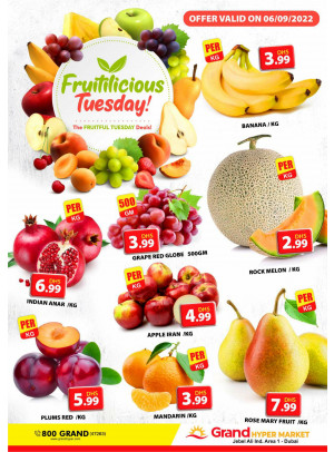 Fruitilicious Tuesday - Grand Hypermarket Jebel Ali