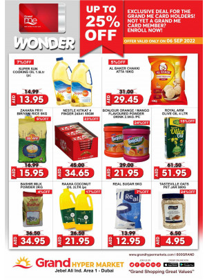 Wonder Deals - Grand Hypermarket Jebel Ali