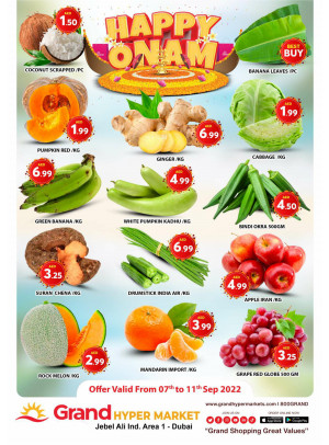 Happy Offers - Grand Hypermarket Jebel Ali