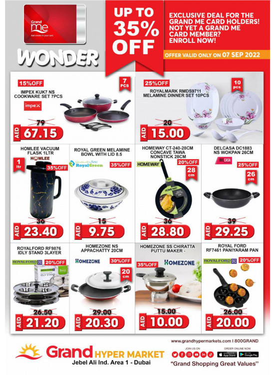 Wonder Deals - Grand Hypermarket Jebel Ali