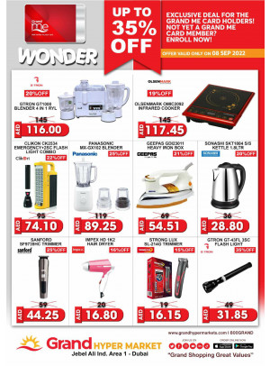 Wonder Deals - Grand Hypermarket Jebel Ali