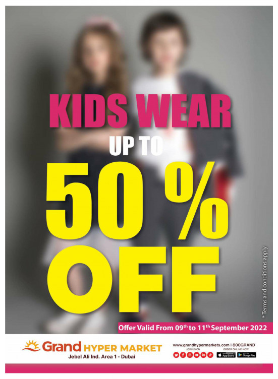 Kids Wear - Grand Hypermarket Jebel Ali