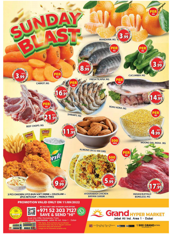 Sunday Blast - Grand Hypermarket Jebel Ali