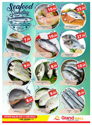 Seafood Sunday - Grand Mall Sharjah
