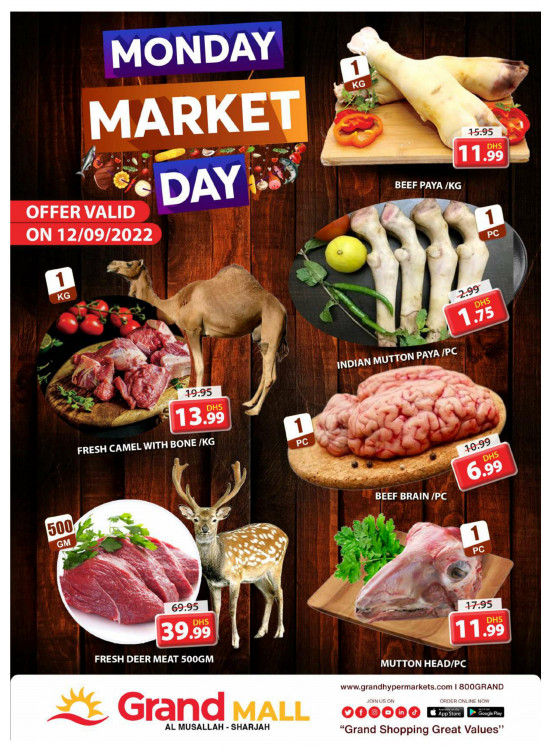 Meat Monday - Grand Mall Sharjah
