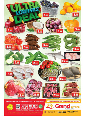 Ultra Low Price Deal - Grand Hyper Al Khail Mall