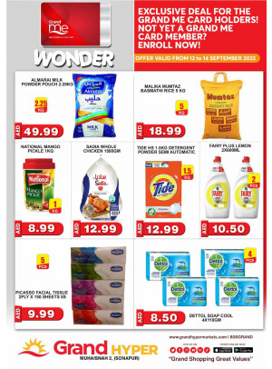 Wonder Deals - Grand Hyper Muhaisnah