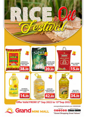 Rice Festival - Grand Mini Mall