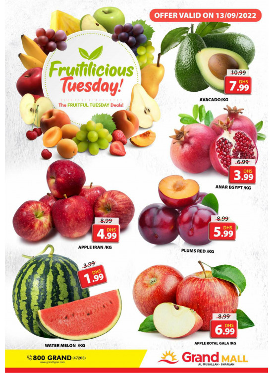Fruitilicious Tuesday - Grand Mall Sharjah