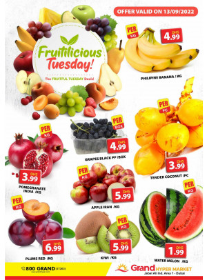 Fruitilicious Tuesday - Grand Hypermarket Jebel Ali