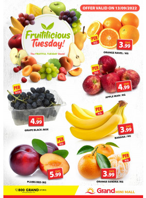 Fruitilicious Tuesday - Grand Mini Mall